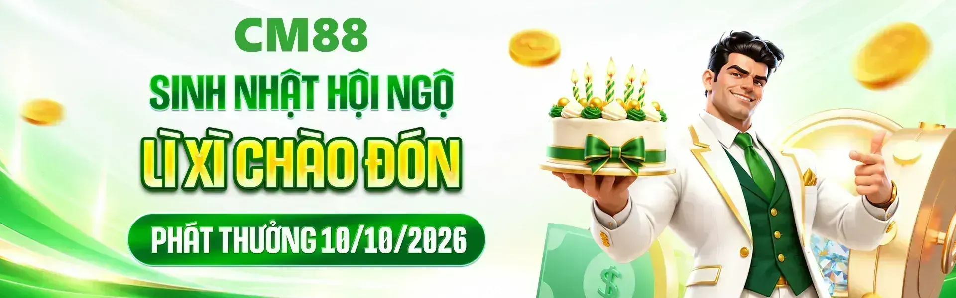 Phiên bản 2: CM88 – Không gian game trực tuyến hấp dẫn 2026, thưởng nạp đầu 100%, tham gia nhận +68K khám phá kho trò chơi phong phú, bảo vệ tài khoản, giao dịch thuận tiện.
